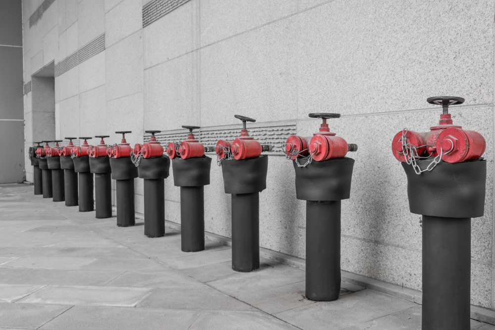 Fire fighting system installation by Excel Electric Co.