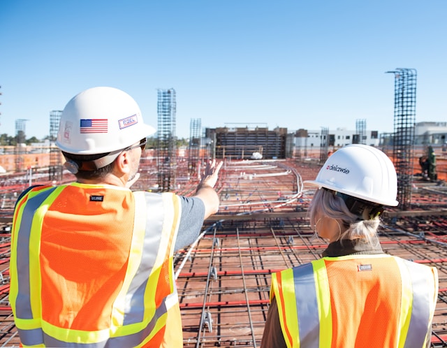 Construction site managed by Brixo India – Powered by Excel Electric Co.